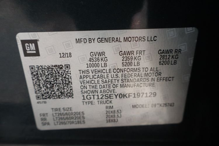 
								2019 GMC sierra 2500HD Denali full									